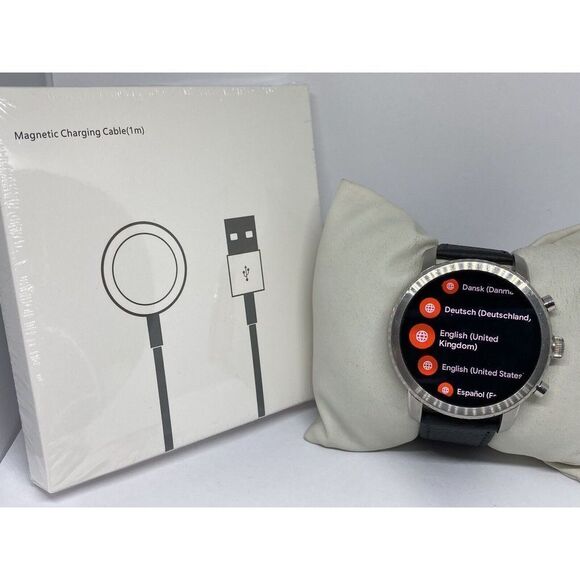 Fossil Gen 3 Authentic Genuine Smart Watch Custom Band FTW4000 DC743 - Picture 1 of 12